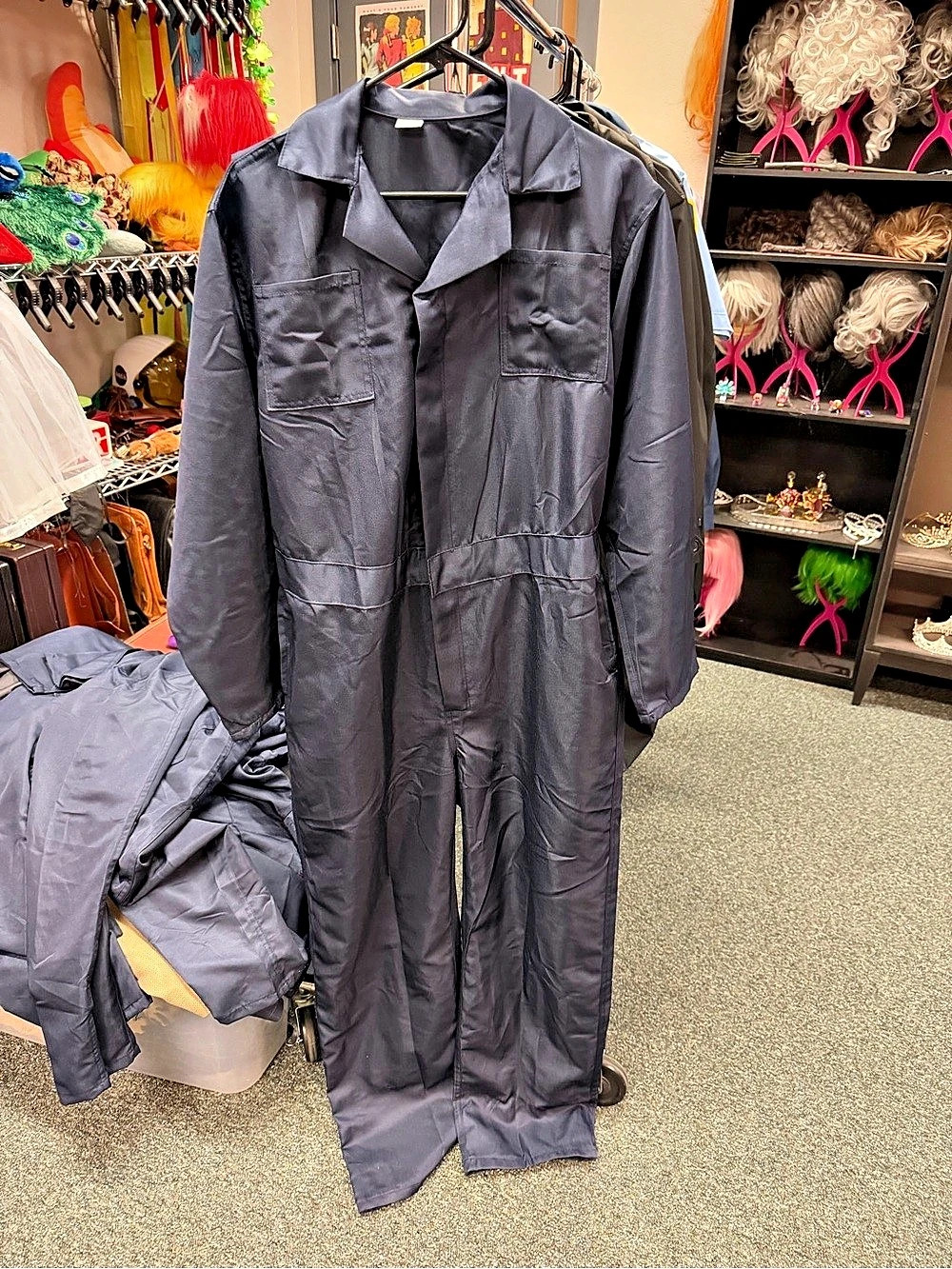 Utility Jumpsuit in Navy Adult Size Small